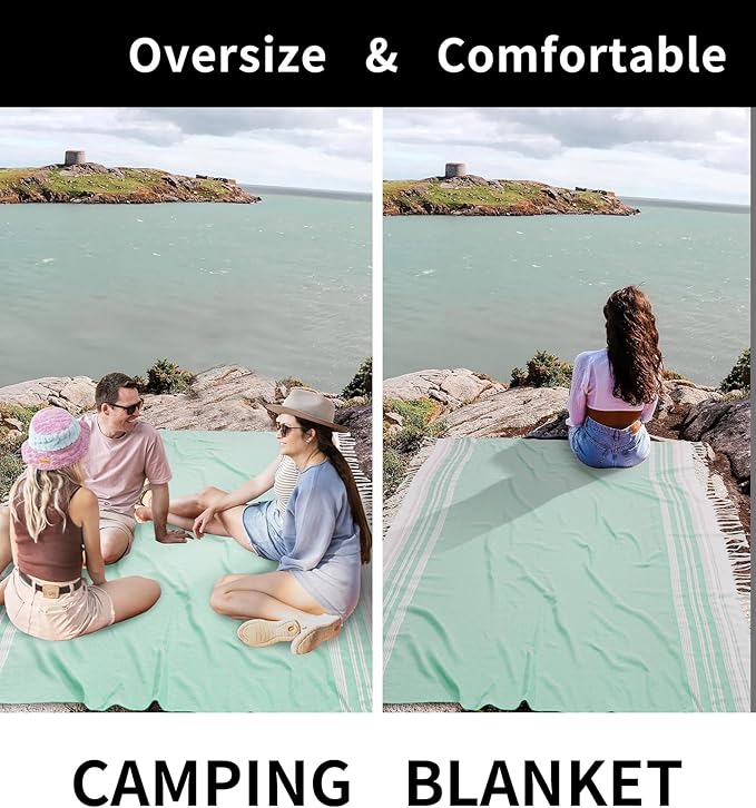 Genovega Extra Large Cotton Throw Blanket Queen Full Size Quilt Blanket Thin Lightweight Cooling Blanket for Hot Sleeper Items Breathable Comforter Summer Ice Cold Bed Sheet Linen Bedspread