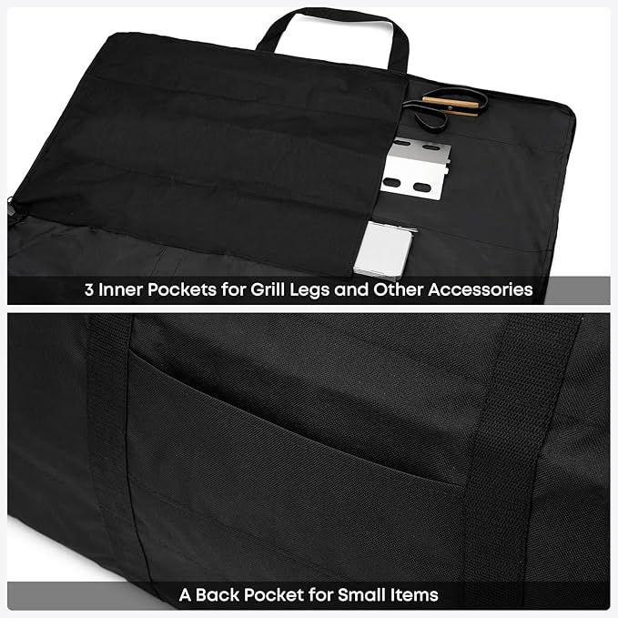 Stanbroil Carry Bag for Camp Chef Explorer 2-burner Camp Stove and Other Camping Stove, 35" x 17", Black
