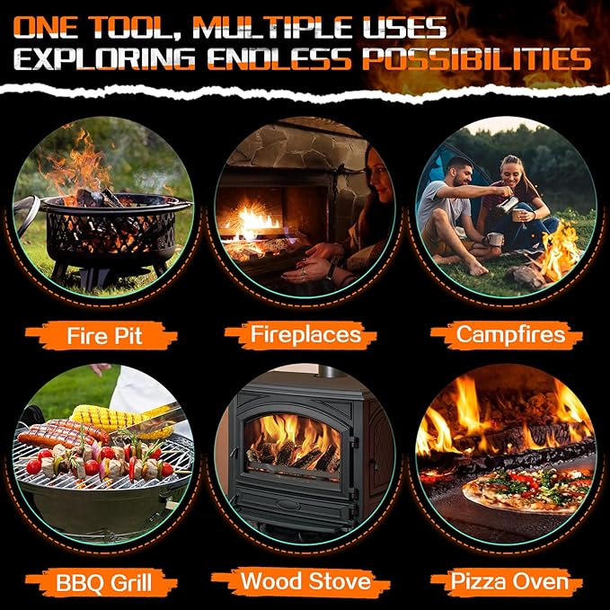 Natural Fire Starter for Fireplaces: 144 Premium Odorless Fire Starters Squares | Waterproof Quick Firestarters Cubes for Campfires | Wood Stove | Grills | Fire Pit | Smokers