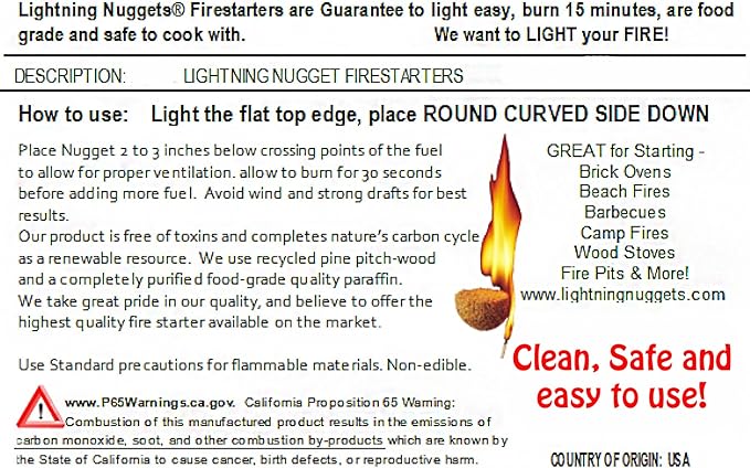N100SEB Super Economy Box Fire Starter , Tan Brown, 100 Count (Pack of 1)