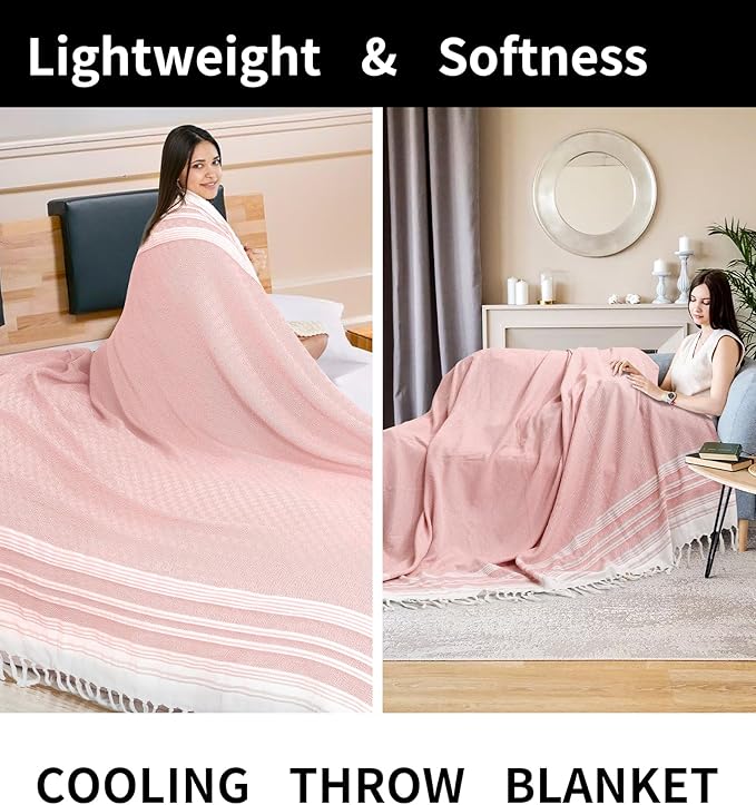 Large Throw Blanket Yoga Blanket Turkish Beach Towel Mens Birthday Gift Ideas Dad Father Day Husband Brother Uncle Boyfriend Male Boss Grandpa Him Appreciation Thank You Retirement 60th 50th 40th 30th