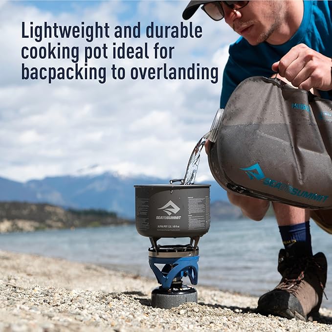 Sea to Summit Alpha Lightweight Aluminum Camping Cook Pot