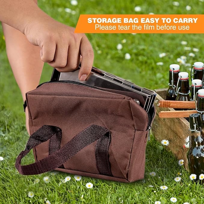 Camping Wood Burning Stove with Carry Bag,Foldable Camp Stove,Stainless Steel Collapsible Backpacking Survival Stove,Campfire Stove,Outdoor Folding Lightweight Stove for BBQ,Cooking,Picnic,Hiking