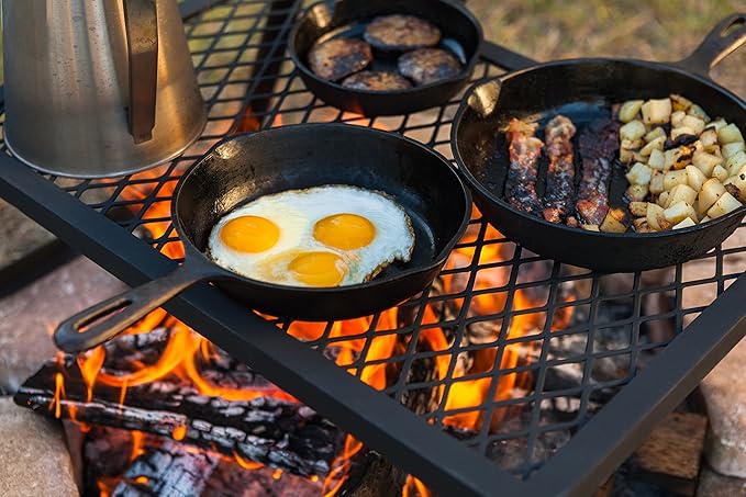 Amazon Basics Portable Outdoor Folding Campfire Grill