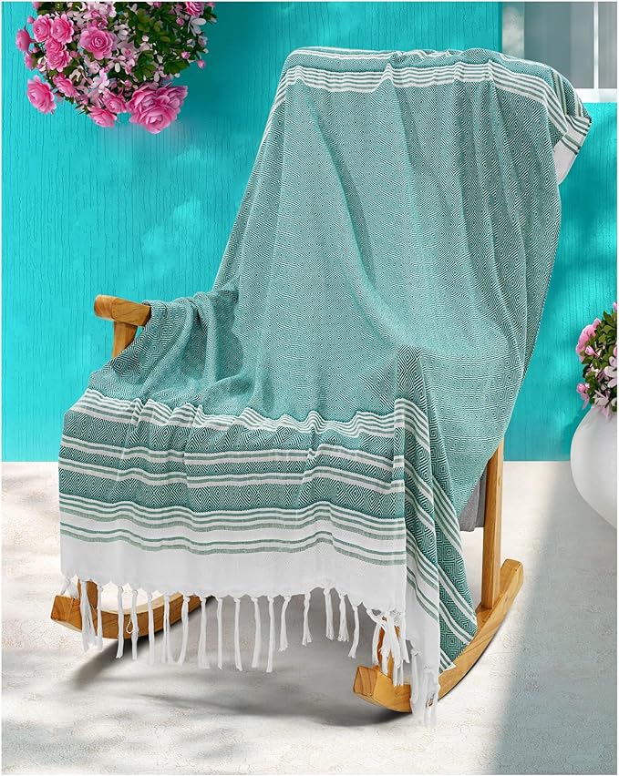 Teal Soft Throw Blanket Bedroom Decoration Living Room Accessories Sofa Couch Cover Chair Apartment Essential Home Finds House Goods Coastal Ocean Beach Teal Fall Turquoise Mermaid Nursery Decor