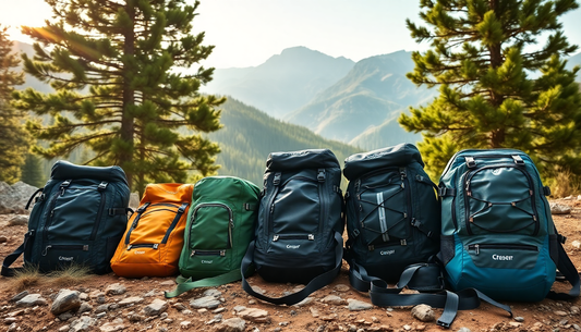 "Best camping backpack for outdoor adventures with adjustable straps, large capacity, and durable material