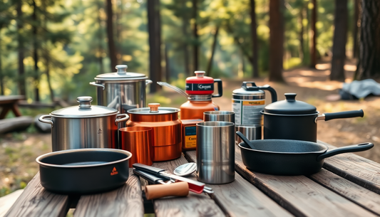 Must-have camping cookware for outdoor adventures