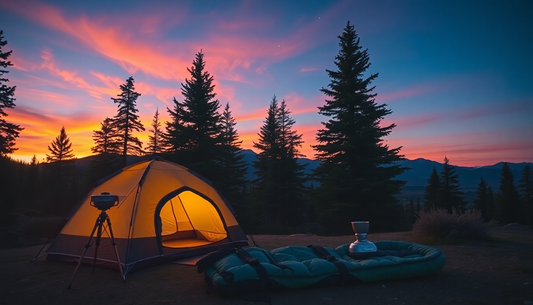 A collection of camping gear for all seasons