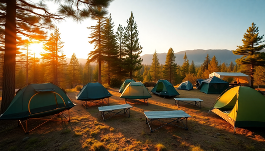A guide to choosing the right camping cot for durability, portability, and restful outdoor sleep