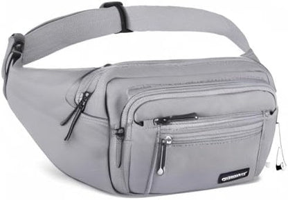 CXWMZY Fanny Packs For Women & Men Waist Pack Hip Bum Bag with Multi-Pockets Large Capacity Waterproof Casual Bum Bag for Disney Traveling Casual Cycling Running Hiking