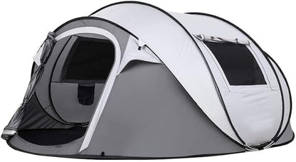Instant Pop Up Camping Tent, 5-6 Person Tents,Automatic Set Up Tent in 3 Seconds,Waterproof Sunshade Family Tent,Portable Lightweight Dome Tent for Outdoor Camping,Hiking,Travel & Beach