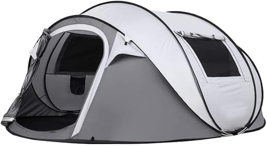 Instant Pop Up Camping Tent, 5-6 Person Tents,Automatic Set Up Tent in 3 Seconds,Waterproof Sunshade Family Tent,Portable Lightweight Dome Tent for Outdoor Camping,Hiking,Travel & Beach