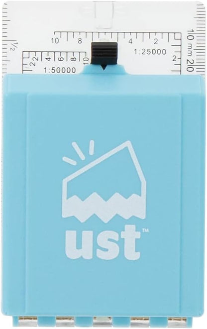ust Folding Map Compass, Black, One Size (20-02149-10)