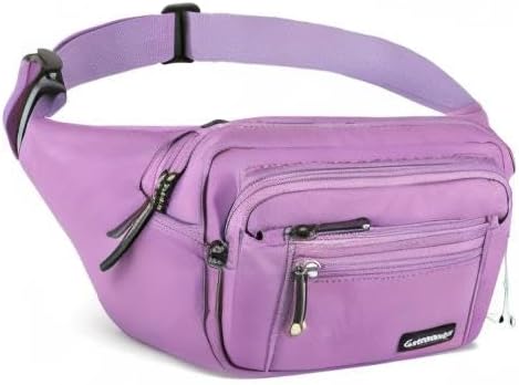 CXWMZY Fanny Packs For Women & Men Waist Pack Hip Bum Bag with Multi-Pockets Large Capacity Waterproof Casual Bum Bag for Disney Traveling Casual Cycling Running Hiking