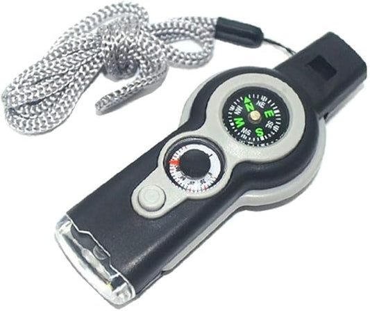 Emergency Whistle with Lanyard Safety Whistle Camping Hike Rescue Signal Survival Whistle