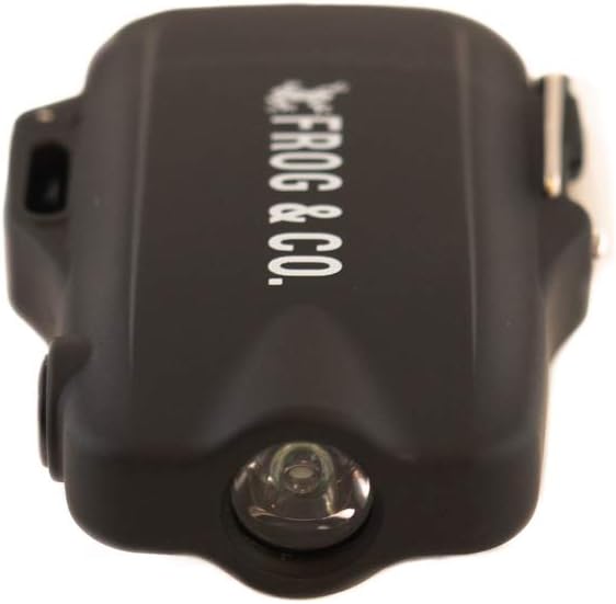 Survival Frog Tough Electric Lighter 2.0 - Waterproof & Windproof Lighters - Flameless Top-Facing Dual Arc Plasma, USB Rechargeable w/Built-in Flashlight, Camping, Survival Fire Starter (Black)