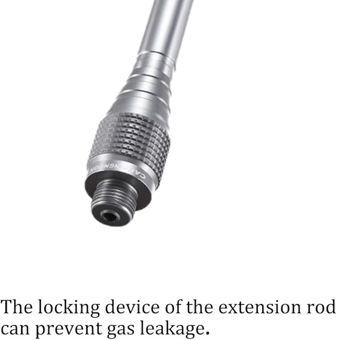 Campingmoon Camping Gas Lanterns Extension Tube, Butane Gas Torch Gas Lamp Extender Pole, Gas Tank Converter Extension Rod