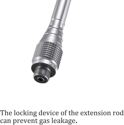 Campingmoon Camping Gas Lanterns Extension Tube, Butane Gas Torch Gas Lamp Extender Pole, Gas Tank Converter Extension Rod