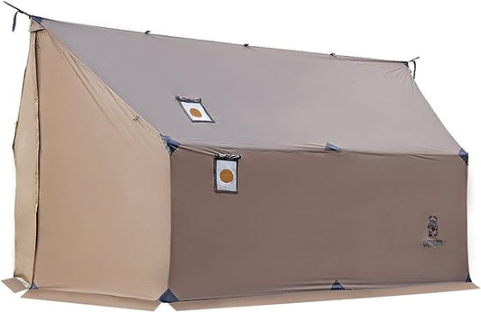 OneTigris TEGIMEN Hammock Hot Tent with Stove Jack - Spacious, Versatile Wall Tent with Snow Skirt - 3000mm Waterproof