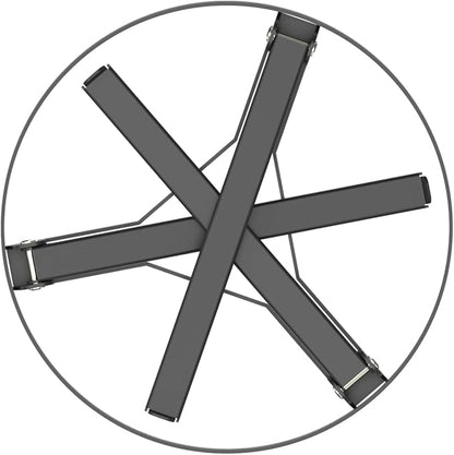Campfire Tripod Stand for Dutch Oven - Open Campfire Portable Stove for Cooking - Foot Lock Portable Stove