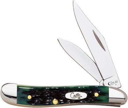 Case XX WR Pocket Knife Peanut Kentucky Bluegrass Jig Bone Item #22763 - (6220 SS) - Length Closed: 2 7/8 Inches