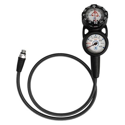 XS Scuba QuikVu Metric Console - Pressure and Compass