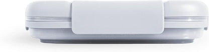 Stojo Nestable Collapsible Food Storage Container - Set of 4, Cashmere - Leak-Proof Airtight Seal Made With Food Grade Silicone For Meal Prep, Lunch Box, Pantry Organizer - Microwave & Dishwasher Safe