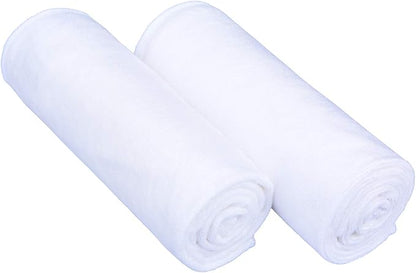 Home Gyms Towel for Men Women Microfiber Gym towels Cycling Workout Sweat Towel Set Quick Dry Exercise Sports Travel Towel Fast Drying 2-Pack (White x 2)