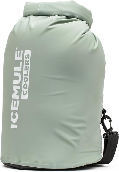 ICEMULE Classic Collapsible Sling Strap Cooler Hands Free, 100% Waterproof, Floats, 24+ Hours Cooling, Soft Sided Cooler for the Beach, Concerts, Traveling, RV-ing, Hiking, Kayaking, Camping & Fishing