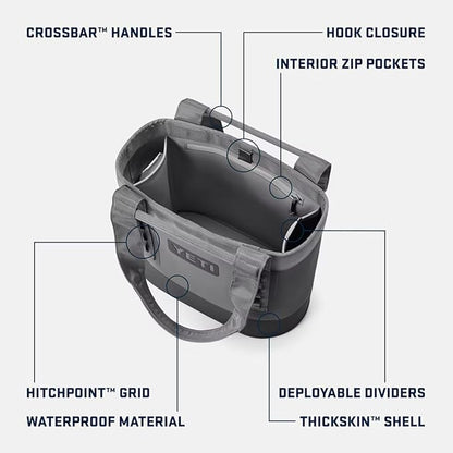 YETI Camino 20 Carryall with Internal Dividers, All-Purpose Utility Bag