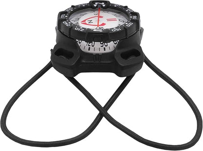 Bungee Mount Compass - Glow in the Dark, Waterproof Dive Compass for Scuba, Kayak - Diving Accessories