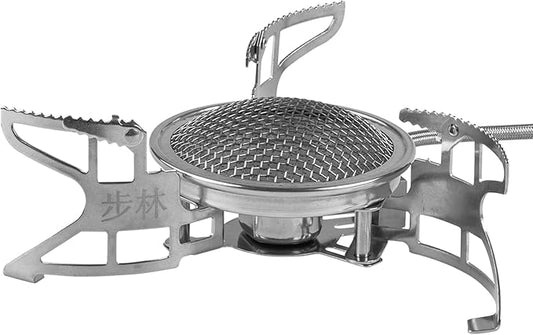 Bulin Camping Gas Stove Burner 3500W/3800W/5800W/6800W/18000W Adjustable Ultralight Backpacking Stove Windproof Camp Portable Propane Stove for Camping Hiking Backpack Outdoor