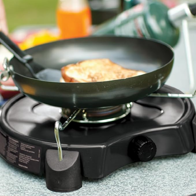 Coleman PowerPack Propane Gas Camping Stove, 1-Burner, High-Efficiency 7500 BTU, Portable and Compact, Perfect for Camping, Hunting, and Backpacking