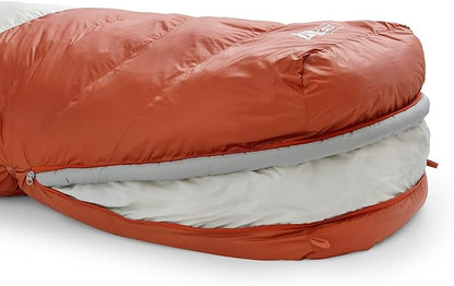 AMPEX Sleeping Bag | Down Sleeping Bags & Alternative Down Bags for Cold Weather Camping Backpacking Hiking - 20° Mummy XL & Reg, 30° Hybrid XL & Reg