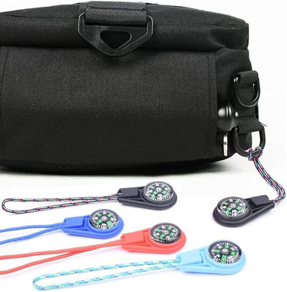Kids Compass Bulk Mini Compass for Kids,Children's Classroom Compass for Navigation Lesson,Plastic Compass for Party Favor/Hiking/Boy Scout/Outdoor Survival