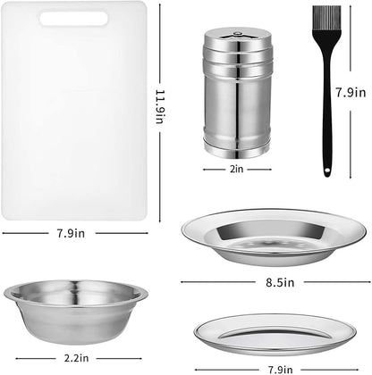Camping Essentials Camping Accessories Gear Must Haves Camper Tent Camping Kitchen Rv Cooking Set Camping Cooking Utensils Set Supplies Gadgets Outdoor Stove Portable Picnic Gifts BBQ Stuff