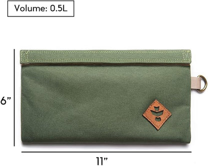 RV40010 The Confidant Plant Germination Money Bag/Pouch, Green