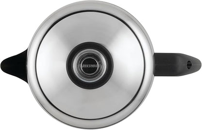 Farberware 50124 Classic Yosemite Stainless Steel Coffee Percolator - 8 Cup, Silver,Stovetop