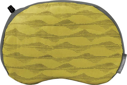 Therm-a-Rest Air Head Inflatable Travel Pillow, 1 Count (Pack of 1), Yellow Mountains