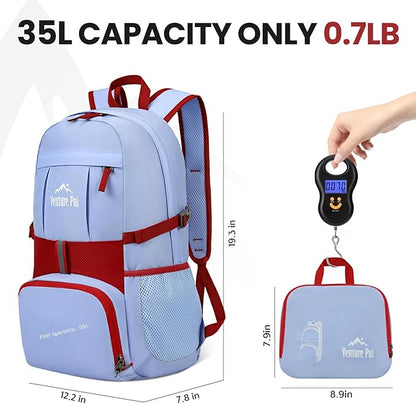 Venture Pal 35L Ultralight Lightweight Packable Foldable Travel Camping Hiking Outdoor Sports Backpack Daypack