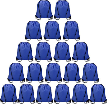 Vorspack Drawstring Backpack 20 Pieces for Party Gym Sport Trip