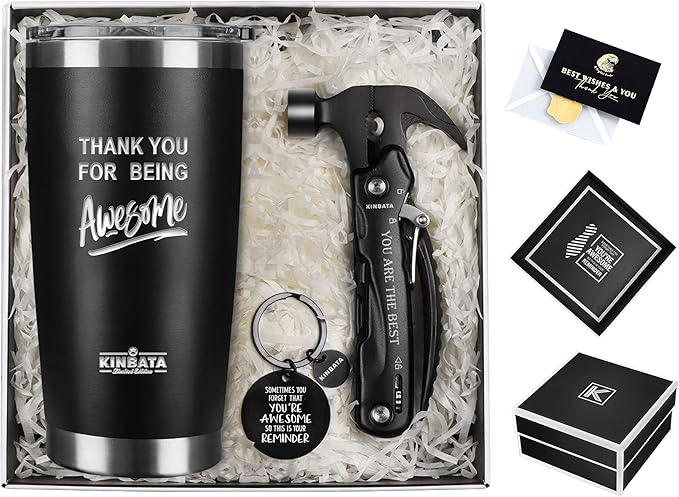 Thank You Gifts for Men- Fathers Day Best Gifts for Dad from Daughter,Wife,son Birthday Gifts for Him Mothers Day Best Gifts Inspirational Gifts for Women,Husband,Grandpa Coworker,Friends Multitools