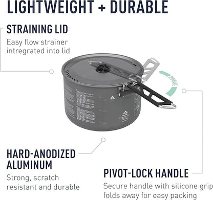 Sea to Summit Alpha Lightweight Aluminum Camping Cook Pot