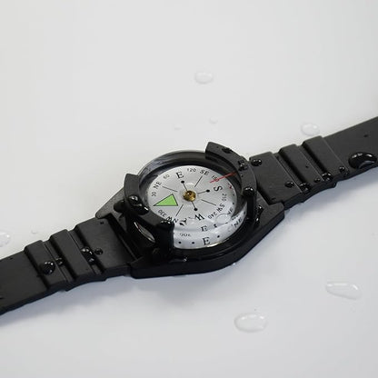 Wrist Compass - Waterproof Pocket Compass for Hiking, Camping, Outdoor