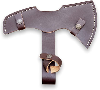 Handmade Forged Stainless Steel Viking Axe, Hatchet with Leather Sheath, Throwing Axe, Camping Axe, Solid Wood Handle Multiple Designs