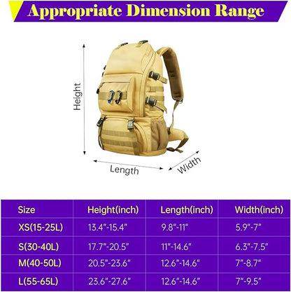 Waterproof Backpack Rain Cover with Reflective Strip for Mountaineering, Traveling, Cycling, Camping and Outdoor