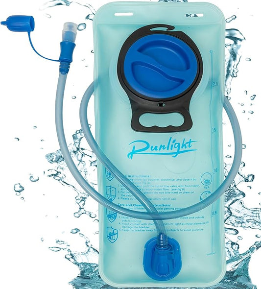 Hydration Bladder Hiking Water Bladder Leak-Proof Water Reservoir BPA Free Hydration Bag for Biking Running Camping