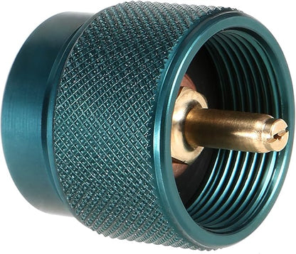 Lixada Camping Stove Adapter 1L Outdoor Propane Small Tank Input EN417 Lindal Valve Output