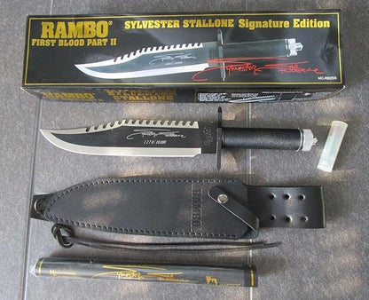 Hollywood Collectibles Group First Blood Part II Sylvester Stallone Signature Edition Knife