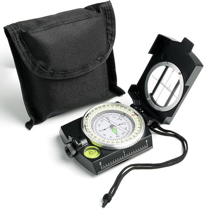Sportneer Compass Hiking Survival Military Grade Waterproof Boy Scout Compass for Kids Gift Backpacking Camping Hiking Navigation